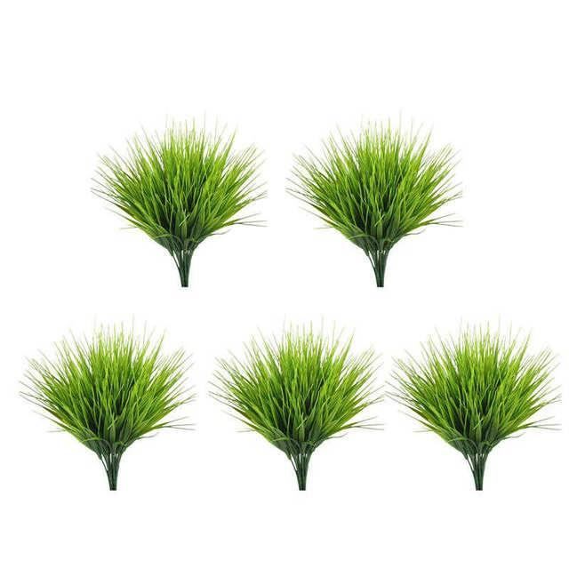 Lot De 4 Tapis De Gazon Artificiel – 15x15cm – Pour Déco Maison, Jardin Miniature & Créations