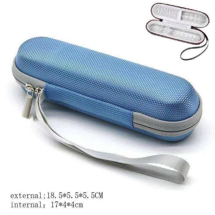 Étui De Rangement 20 Clés USB - Pochette Rigide Noire Organisateur