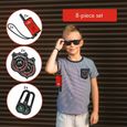 Talkie-walkie - Flyweight Kingen - kit 8-pièces :  boussole + badge d'agent - Rouge-1