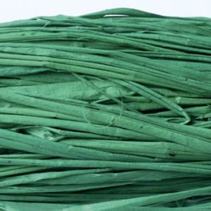 Präsent Bobine de raphia de rayonne Vert citron 100 m