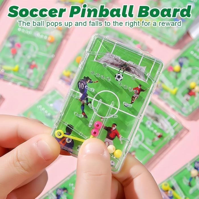 20 Pc Flipper Enfant,Jeu sur Le Foot,Mini Flipper, jouets de football à
