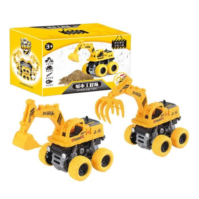 Lot De 6 Voitures De Pompiers Miniatures – Inertie, Alliage – Cadeau Surprise Pour Enfants – Styles Variés