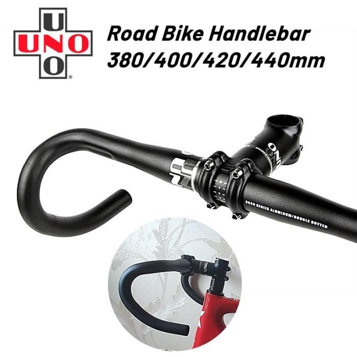 Guidon Vélo Plat Aluminium 31,8 Mm – Noir, Léger, Neuf
