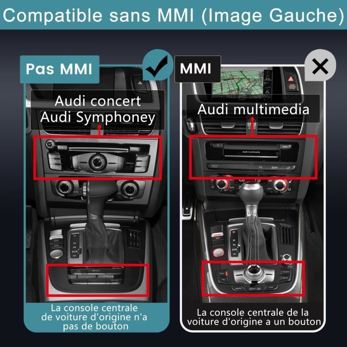 Apple Carplay sans fil et Android Auto Mercedes Classe C sur écran  d'origine – GOAUTORADIO