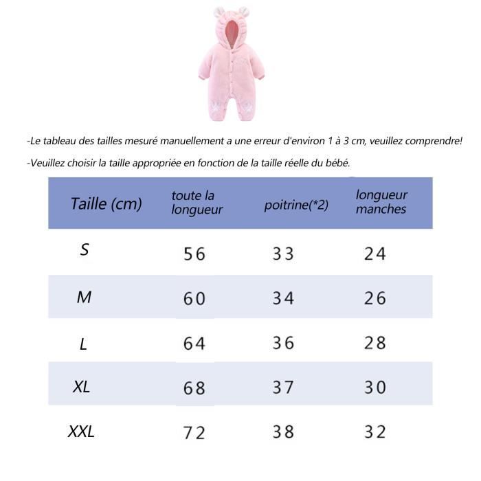 Taille Vetement Bebe Mois Taille Habit Bébé Ans Taille Vetement