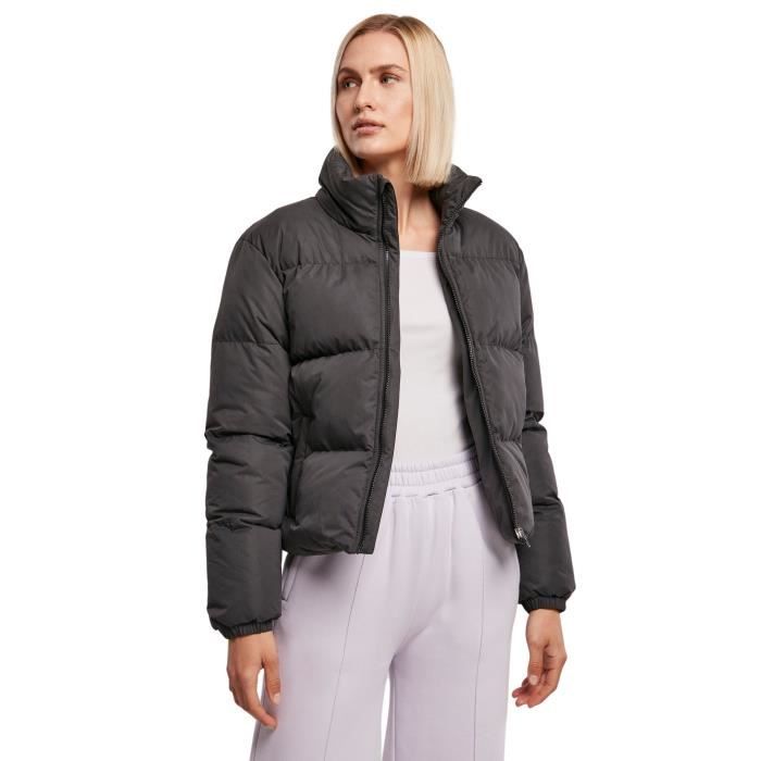 Doudoune matelassée courte femme URBAN CLASSICS Noir Taille