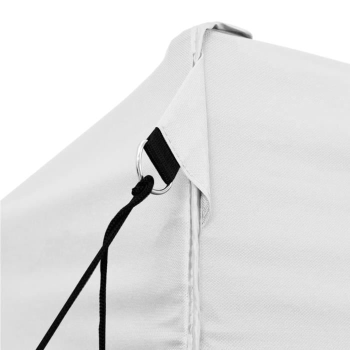 Tente pliante 3x6m Acier Semi Pro (Blanc) - REF 140S