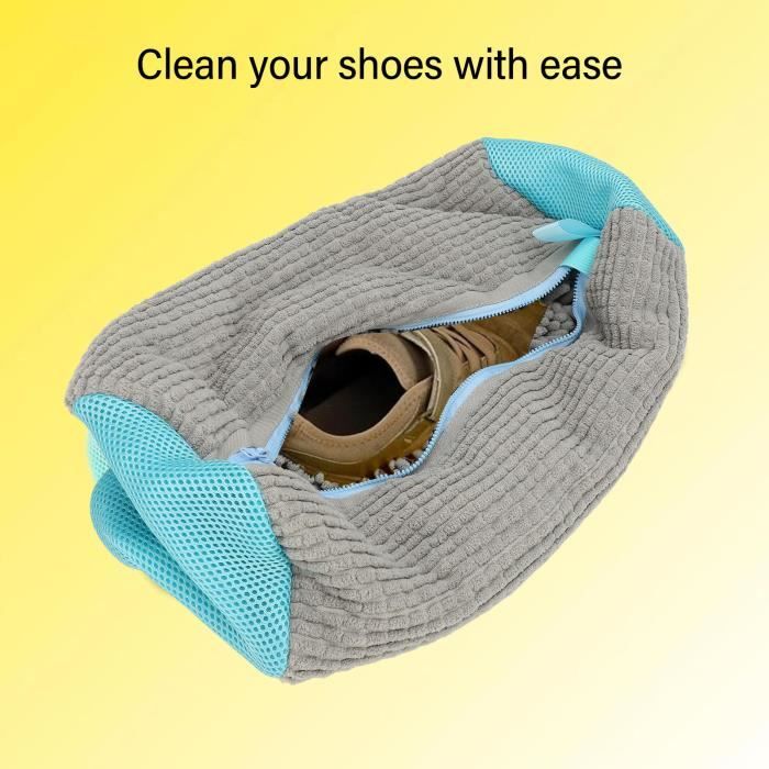 Sac Lavage Machine Protection Chaussures - Anti-Abrasion Fermeture