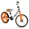 Kinderkraft Vélo d'équilibre 2WAY NEXT Orange flamme-2