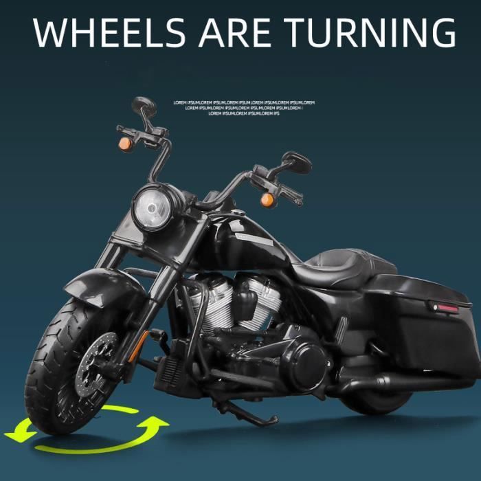 HARLEY DAVIDSON ROAD KING SPECIAL 2017 1:12 Maisto Moto Die Cast