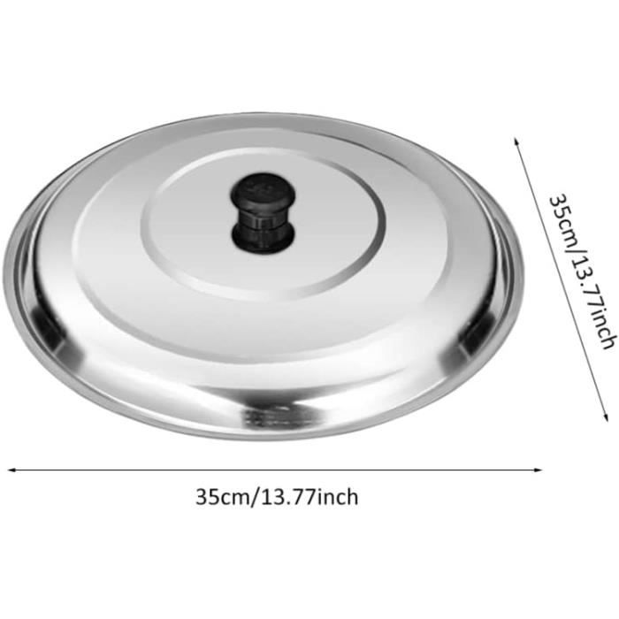 Poêle rond aluminium Revêtement anti-adhésif Ø 36 cm 5,5 cm Pro.cooker -  ECOTEL QUIMPER