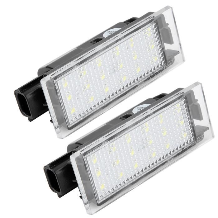 Kit Éclairage Plaque D'Immatriculation LED Pour Renault Twingo Clio - Référence 7700410754