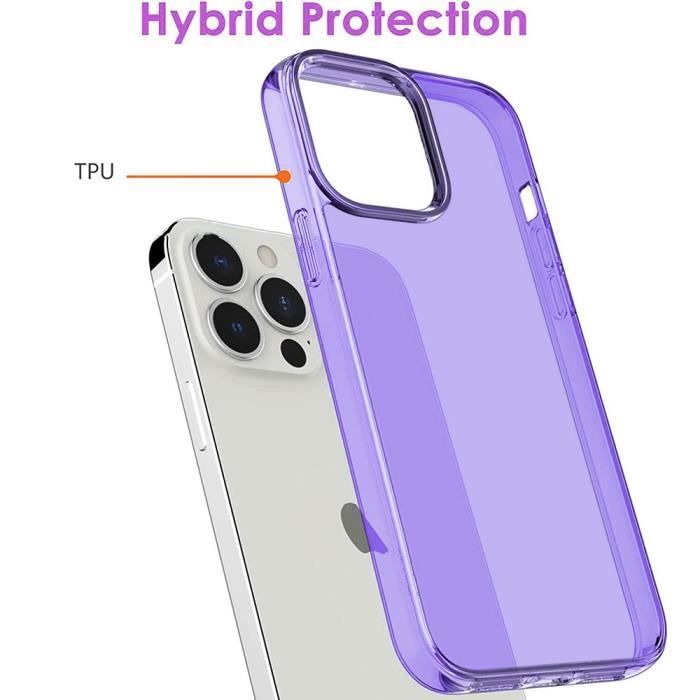 Coque iPhone 14 Pro Max - Gel souple avec vitre de protection caméra