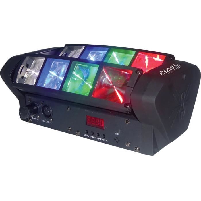 4 Projecteurs Moving Head Lyre 7R 230W - Effets Faisceau, Gobos, Prismes, RGBW, Pour DJ, Clubs, Bars, Soirées