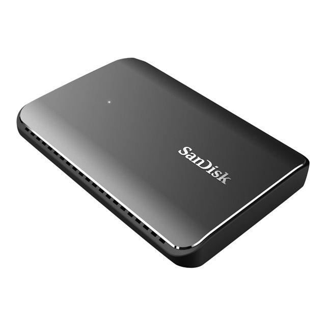 Disque SSD Externe portable SanDisk Extreme 2 To Noir - SSD
