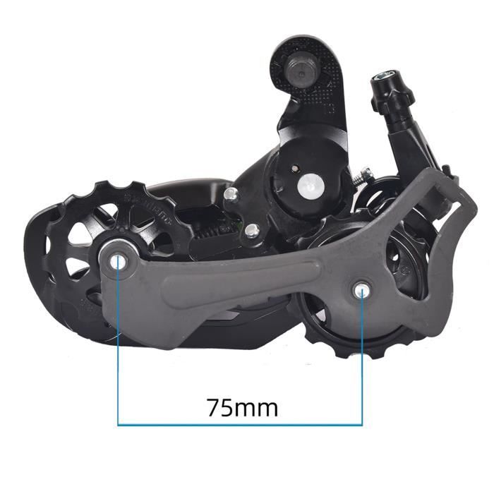 Dérailleur arrière Shimano Tourney TY500 6/7 vitesses pour VTT et
