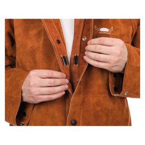 Veste De Soudeur Professionnelle Weldas En Cuir, Tailles M à XXXL, Neuve