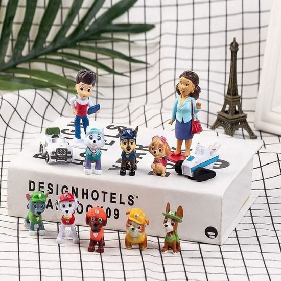 Figurine Pat Patrouille Gateau 12 Piegrave Ces Decoration Gateau Pat Patrouille Deco Gateau Pat Patrouille Anniversaire Decorat Cdiscount Maison