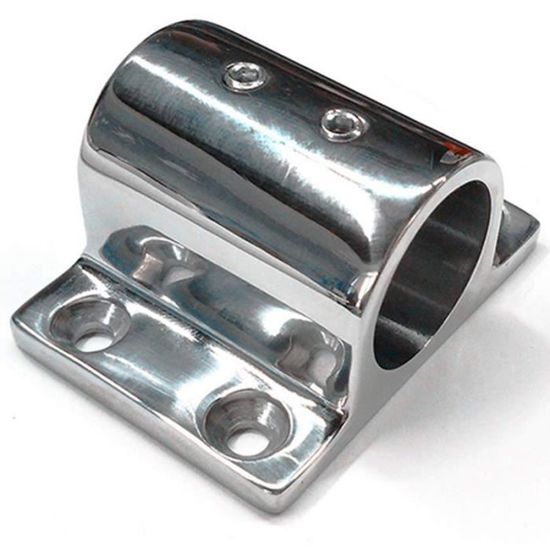 Bord de mer//Piscine Support de main courante carr/é Inox 316 Poli