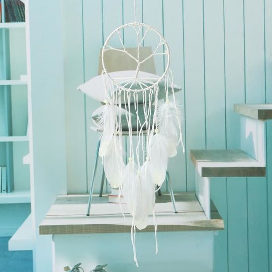 Dream Catcher D/écoration Capteur R/êves Artisanal Le Salon sdfg Grand Attrape R/êves la Fen/être Capteur R/êves Tenture Peut /être Accroch/é dans la Chambre Traditionnel /À la Main Attrape-r/êves