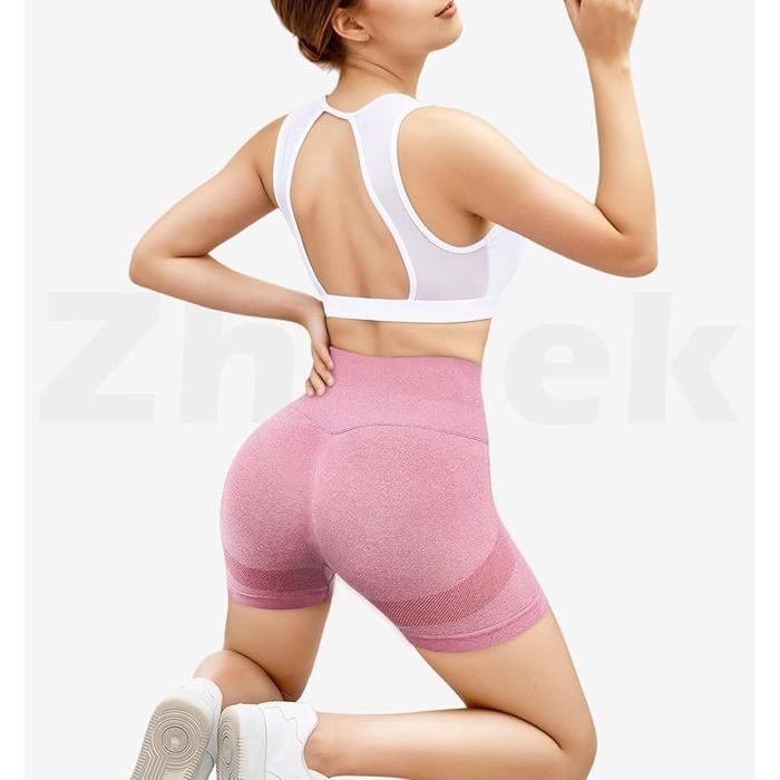 Shorts De Yoga Pour Femmes, Taille Haute, Contrôle Du Ventre, Effet Galbant, Vêtements De Sport Actifs De Haute Qualité Pour La Salle De Sport - Chine Short De Yoga Et Short De