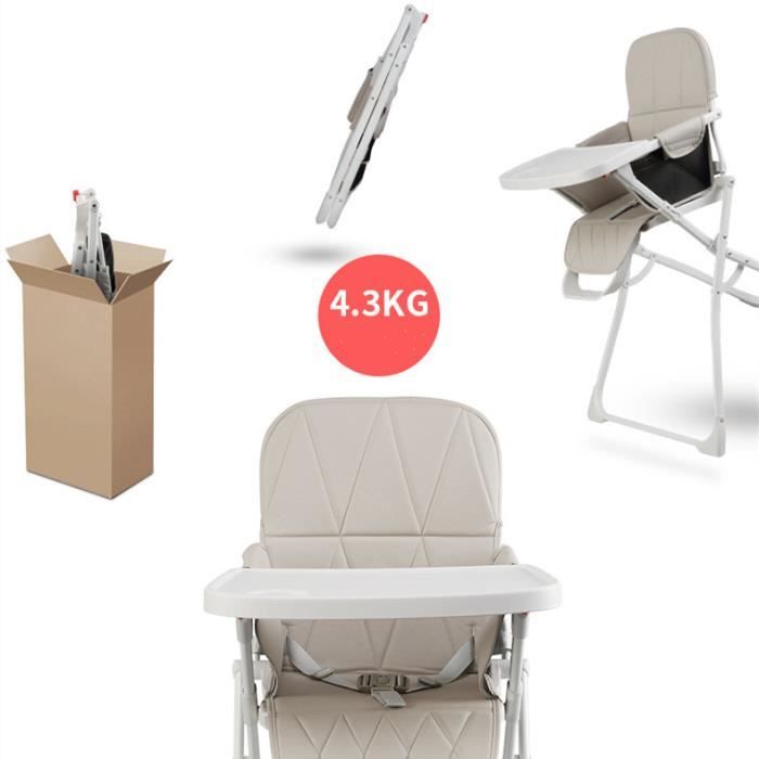 Chaise Haute BAMBISOL Pliable - Ultra Compacte Et Légère