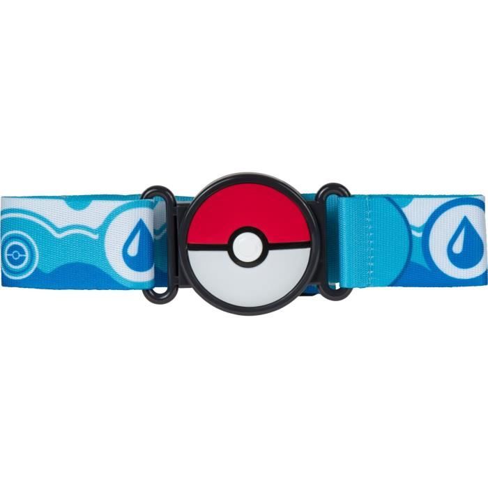 Bandai - Pokémon - Cintura Clip 'N' Go - 1 cintura, 1 Poké Ball, 1 Repeat Ball e 1 statuetta 5 cm Pikachu - Accessorio per travestirsi da Pokémon - JW2720