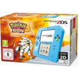Console portable - Nintendo - 2DS Bleue - Pokémon Soleil préinstallé - 4 Go de stockage-0