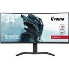 Ecran PC Gamer incurvé - IIYAMA G-Master Red Eagle GB3467WQSU-B5 - 34" UWQHD - Dalle VA - 0.4 ms - 165Hz - 2 x HDMI / 2 x DP - AMD