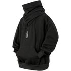 Sweat à Capuche Eocicvvi Homme - Polaire Chaud - Col Roulé - Poche Kangourou - Style Urbain Décontracté