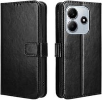 Coque pour Xiaomi Redmi Note 14 5G Etui Housse Antichoc en Cuir PU Etui Pochette de Portefeuille avec Fonction Support Case à Rabat