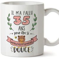 Mug - Tasse 35 Joyeux Anniversaire - Idées Cadeaux Drôles pour Offrir 1