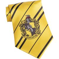 Cravate Poufsouffle Harry Potter pour femme et homme Poudlard, Magiciens, Films et Cinéma, Hogwarts