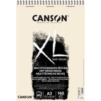 Bloc 'XL Sand Grain' 40 feuilles format A3 de Canson (naturel)