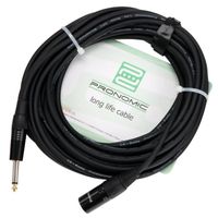 Pronomic Stage JMXM-10 câble audio jack mono/XLR 10 m noir