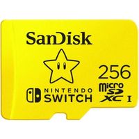 Carte microSDXC SanDisk 256 Go pour Nintendo Switch