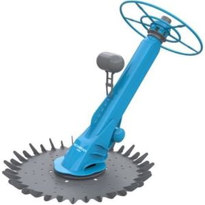 ROBOT DE NETTOYAGE  Robot balai piscine hydraulique NOVARDEN NSB50 - Bleu - Rectangulaire - Fond et paroi