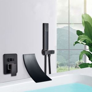 Robinet Baignoire Cascade Noir Achat Vente Pas Cher