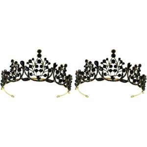 DIADÈME Rhinaistone Wedding Tiaras Wedding Righestone Crown Princess Crystal Crown Crystal Queen Crown For Women Royal[744]