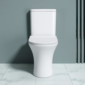 WC - TOILETTES WC à poser au sol Aix304T toilette céramique blanc