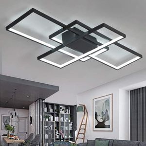 Mode Minimaliste Lumière LED Plafonnier Plafond Pour Léclairage Chambre à Coucher 24W Blanc Froid Bleu 