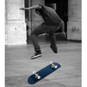 SKATEBOARD - LONGBOARD Skateboard Complet en Bois pour Enfants, Adolescen