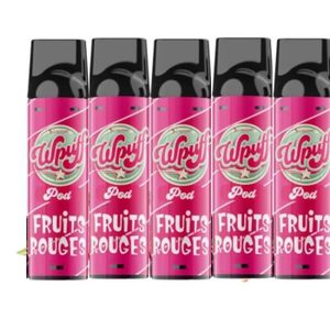 LIQUIDE Pack x5 WPUFF Pod Fruits Rouges 1,7% - LEADERCLOPE