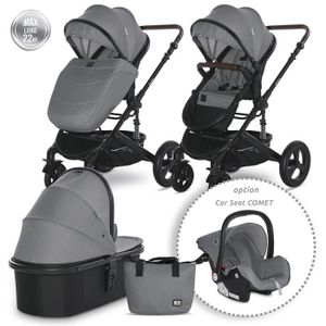 Poussette pack 3 shop en 1 comet