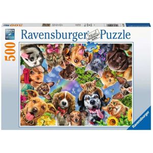 PUZZLE Puzzle Animaux Amusants Ravensburger - 500 Pièces 