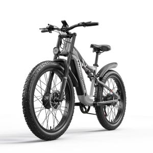 VÉLO ASSISTANCE ÉLEC Vélo électrique Double Moteur 1000W*2 - Shengmilo S600-  électrique fat bike 26