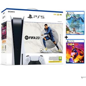 CONSOLE PLAYSTATION 5 Pack Console PlayStation 5 FIFA 23 + NBA 2K23 PS5 