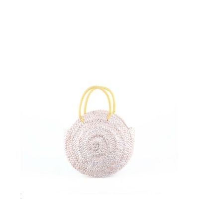 DARI BALI Sac rond TANAH LOT 40 cm beige naturelle Cdiscount