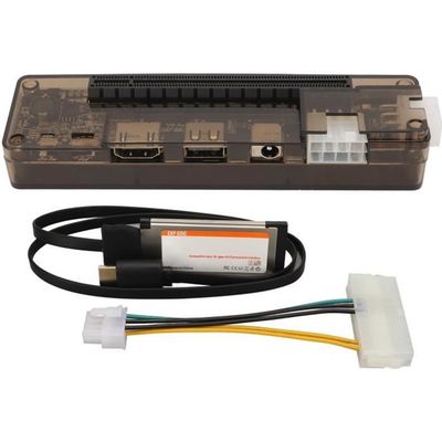 Thunderbolt 3/4 – Station D'accueil EGPU Pour Ordinateur Portable, Extension Externe, Prend En Charge Les Cartes Graphiques RTX4090 Et RX7900XT Pour Le Bricolage