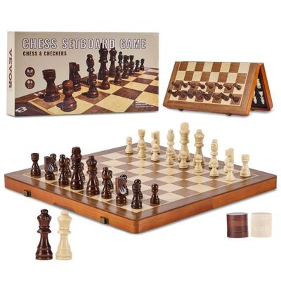 VEVOR Jeu De Tour En Bois, 60 Blocs, Tour Géante De Blocs